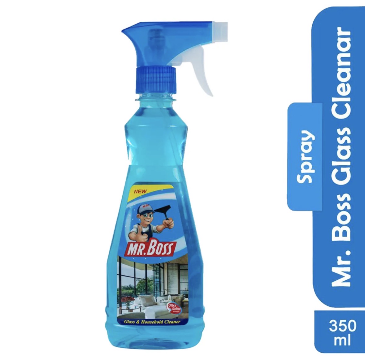 Mr Boss Glass Cleaner Spray - 350ml