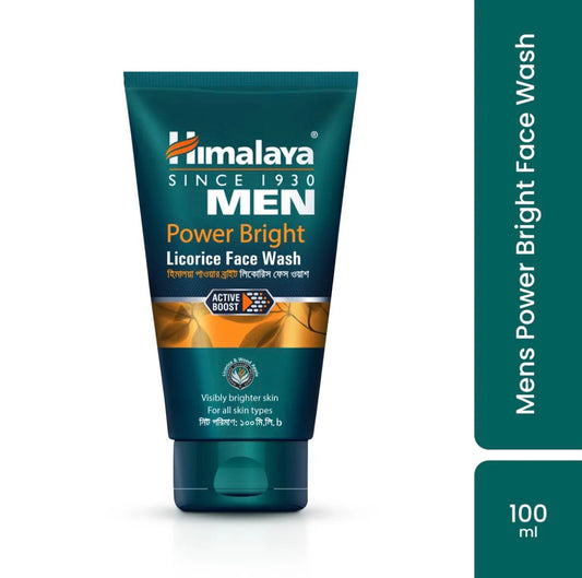 Himalaya Men Power Bright Licorice Face Wash 100 ml
